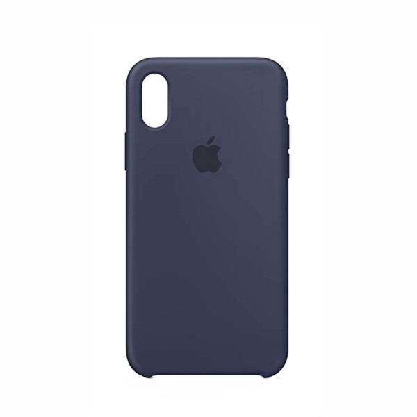 Silicone Case Apple X - Midnight Blue