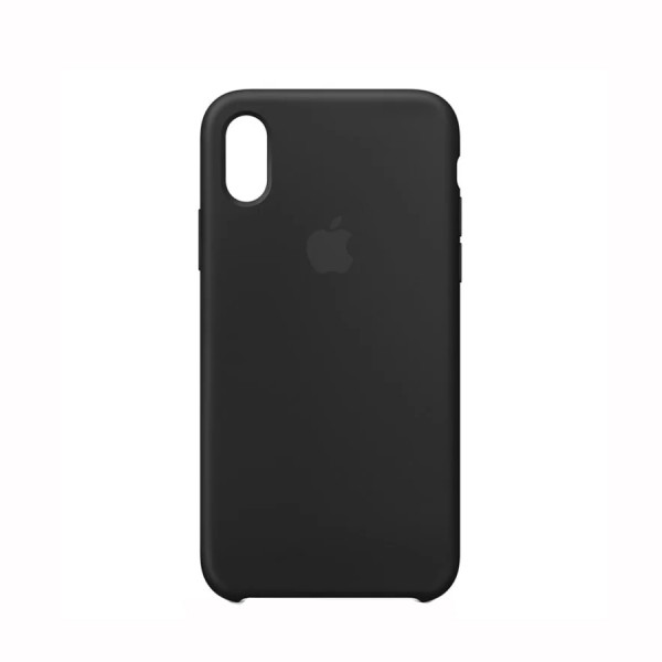 Silicone Case Apple X - Preto