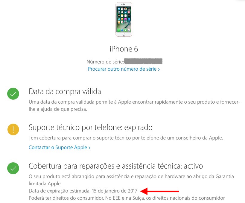 Comprar iphone usado com garantia